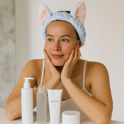 Bandeau maquillage | Élastique Ajustable - La Beauté Véritable