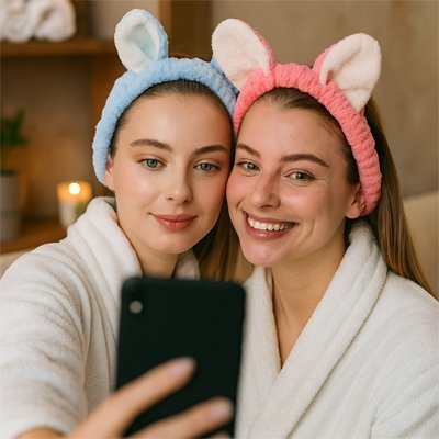 Bandeau maquillage | Élastique Ajustable - La Beauté Véritable